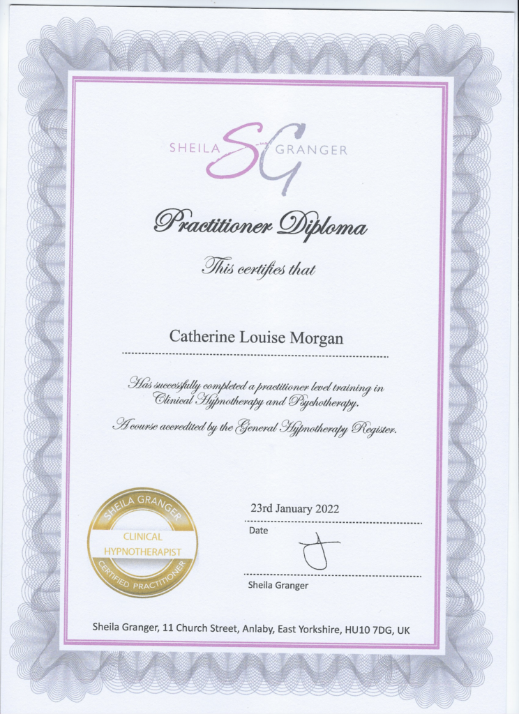 Catherine Morgan certificates-1